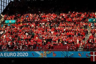 Danske fodboldfans i Parken