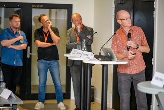 Presenters at conference