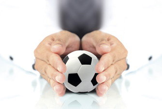 Tiny football. Photo: Colourbox