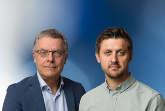 Stanis Elsborg, leder af Play the Game og Jens Sejer Andersen, stifter og seniorrådgiver, Play the Game