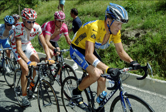 Lance Armstrong og Michael Rasmussen til Tour de France