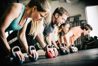 Forskellige folk i fitness. Foto: GettyImages/ferrantraite