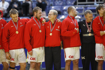 Landsholdet i håndbold, 2008. Foto: GettyImages/Lars Ronbog