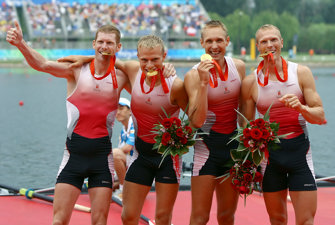 Guldfireren, OL 2008. Foto: GettyImages/Shaun Botterill