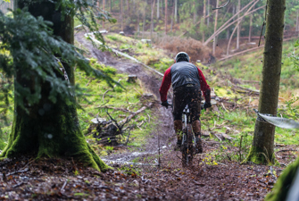 Mand på mountainbike. Foto: Claus Hilmar