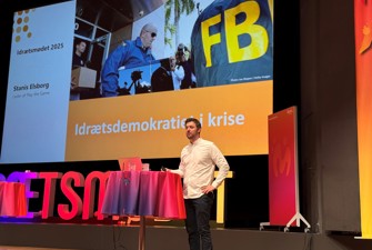 Stanis Elsborg på Idrætsmødet