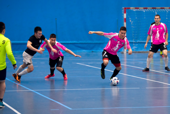 Fodboldspillere. Foto: Grøndlands Idræts Forbund