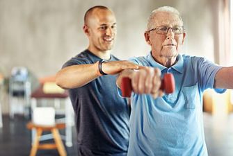 Genoptræning ved fysioterapeut