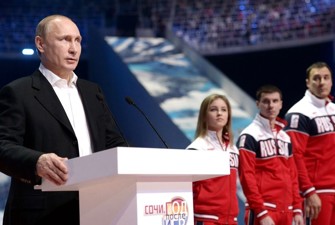 Vladimir Putin til OL