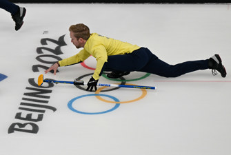 Svensker spiller curling