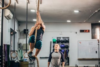 Ropeclimb til crossfit